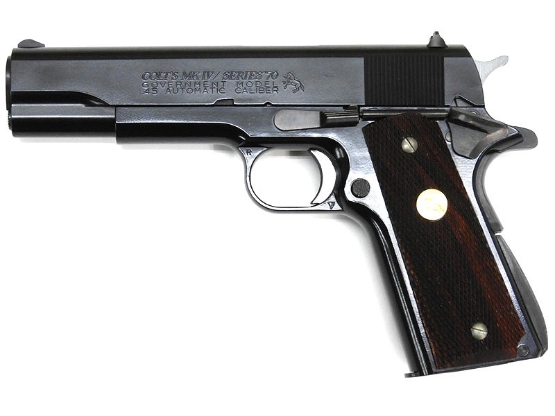 WA] コルト ガバメント マークIVシリーズ70 NEWブラック マグナブロー