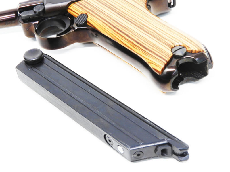 希少な美品！タナカ ルガーP08 4インチ 快調ガスブロ、ガス漏れ無し