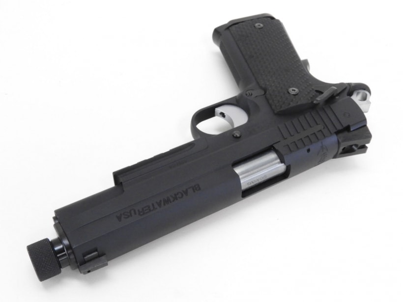 WESTERN ARMS SIG1911 ブラックウォーター サイレンサー付き WESTERN