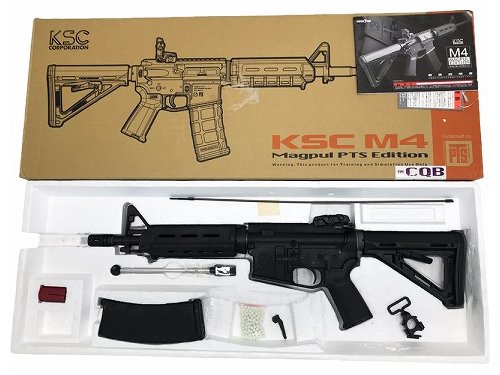 KSC M4ガスガン ブラック マガジン付き KSC M4ガスガン ブラック