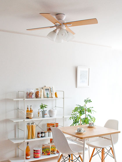 Tomoka Karita】シーリングファン Windouble 4灯 Tomoka Karita