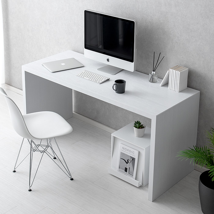 コの字型デスク Visage Neo(ヴィサージュネオ) 【スリム150cmタイプ