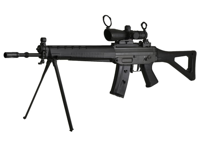 JG Naval Seal S550 SG550 AEG Airsoft Rifle ( Black )