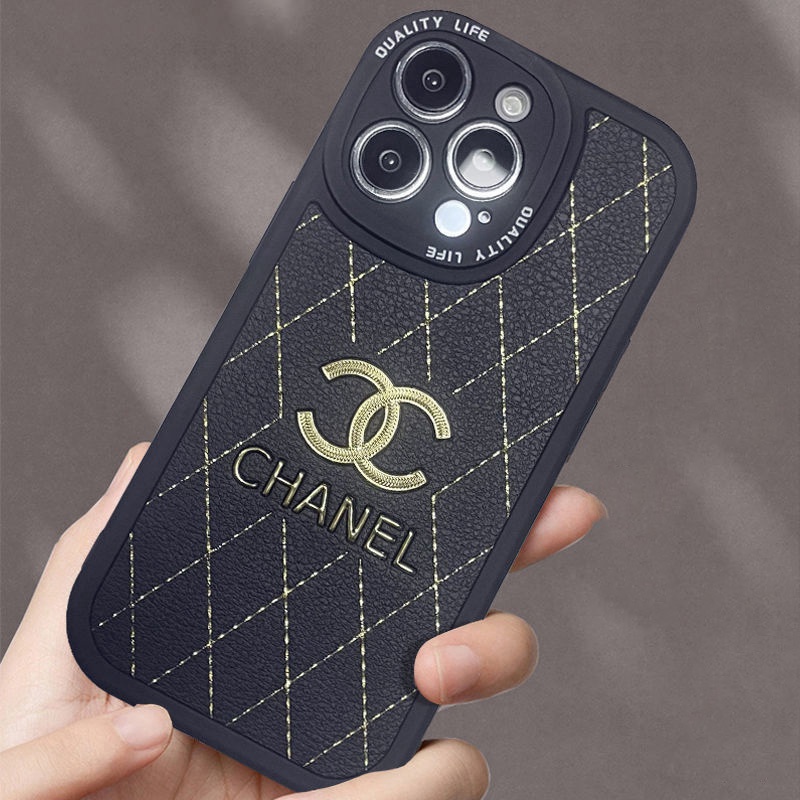 ブランド Chanel シャネルアイフォン14proケース ホワイト ブラック