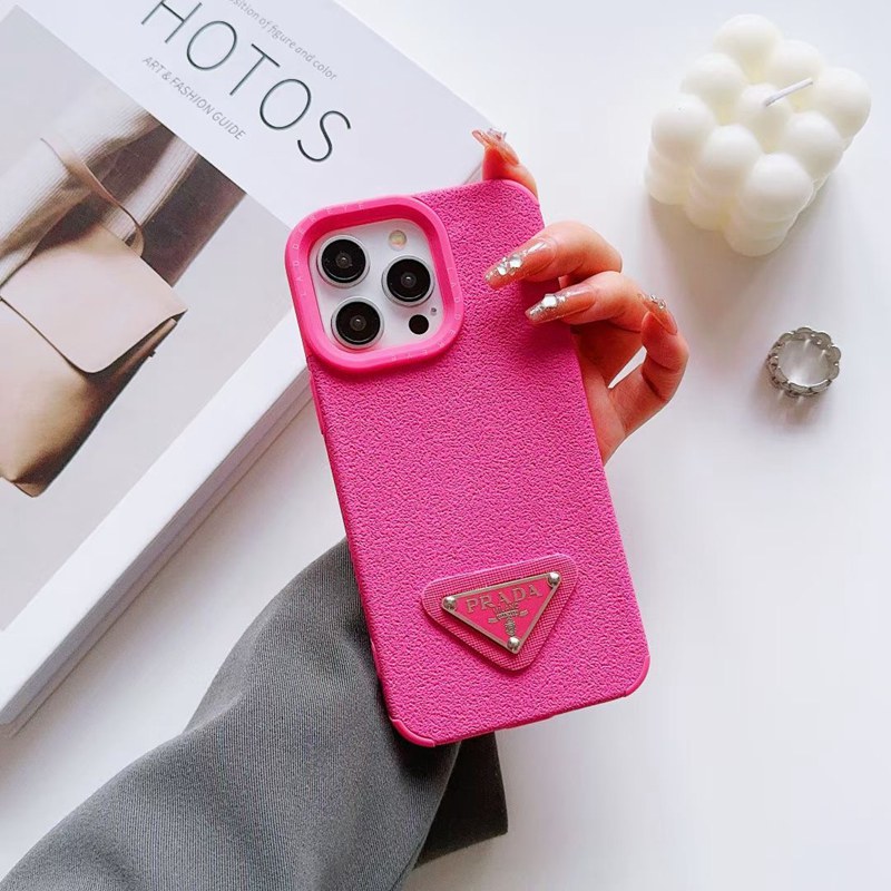 PRADA ピンク iPhoneケース iPhone13Pro PRADA ピンク iPhone13 mini用
