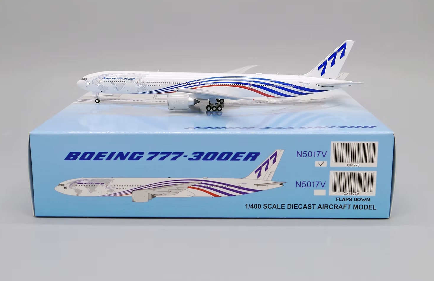 XX4973 Boeing House Color B777-300ER “World Tour” N5017V