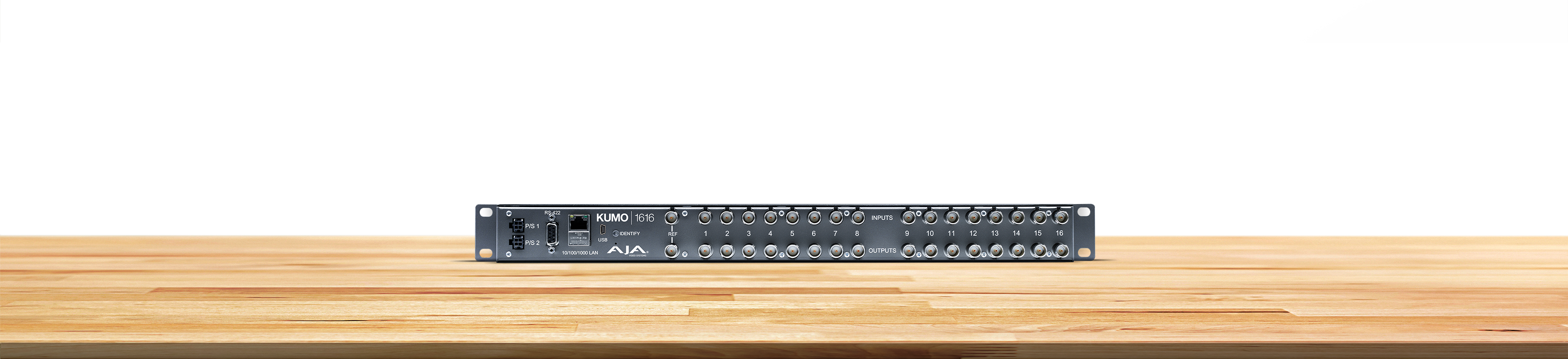 KUMO 1616 - Compact 16x16 3G-SDI Router - Routers - Products - AJA