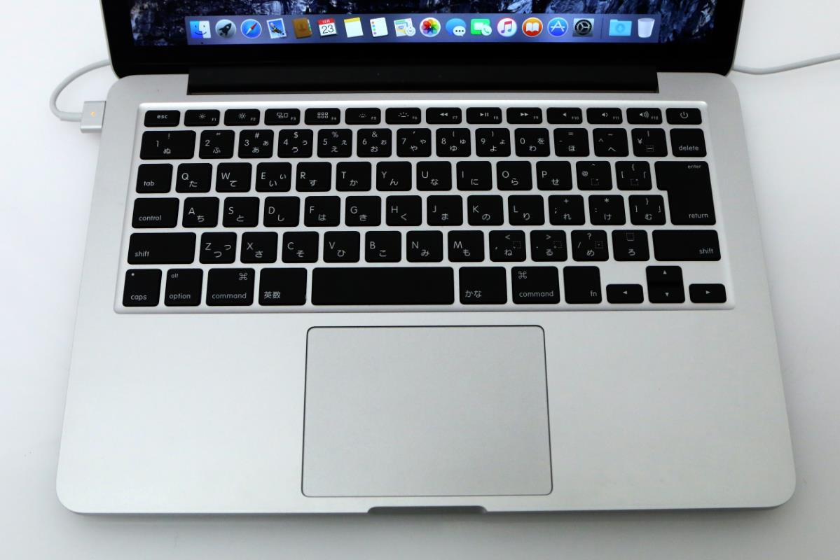 MacBook Pro 2015 A1502 13インチ シルバー i7 メモリ16GB SSD300GB