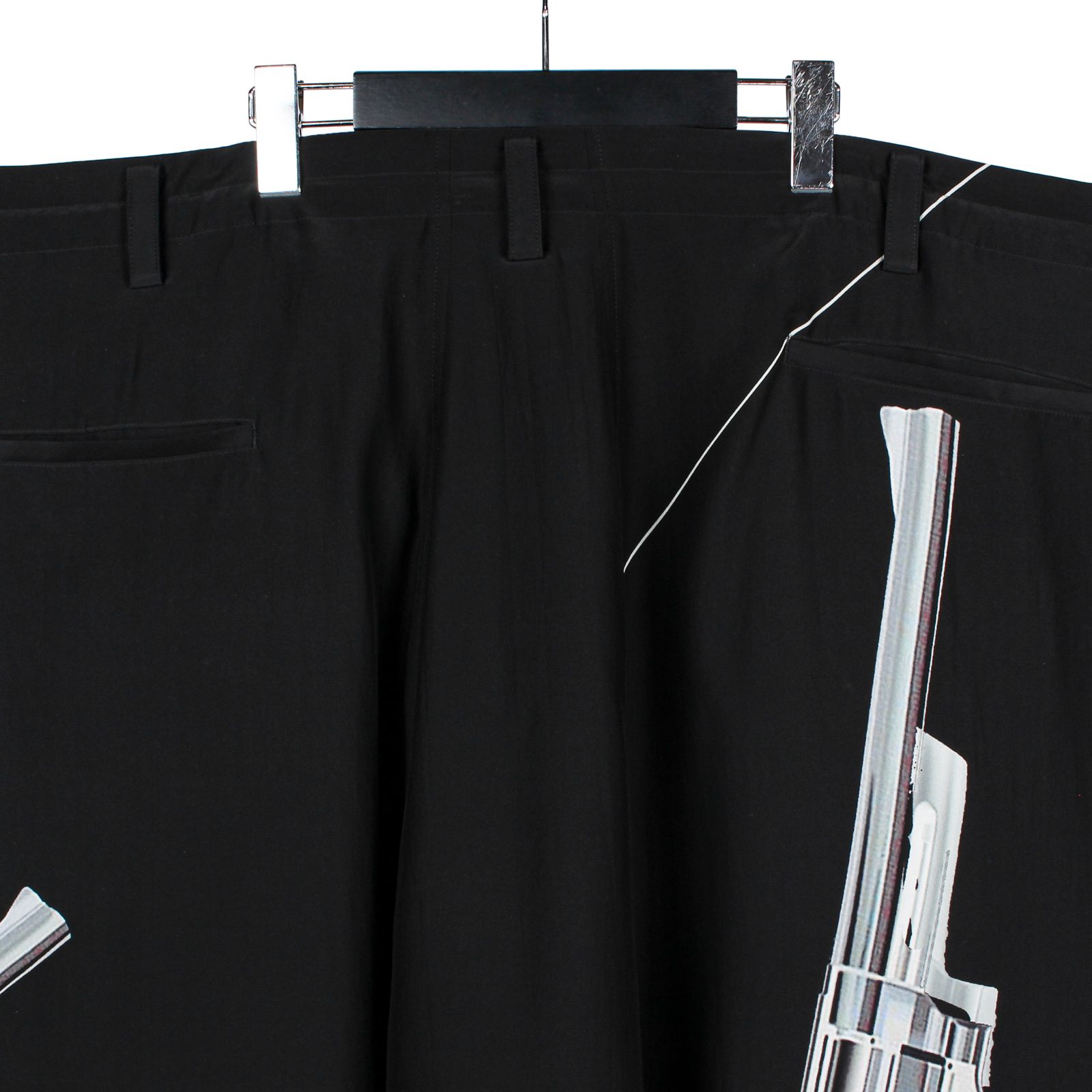 yohji yamamoto - pour homme サルエルマチ付きP・柄 / HX-P52-423