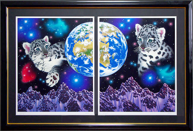 シム•シメールの版画 マイホーム•トゥ あざらし シム・シメール版画