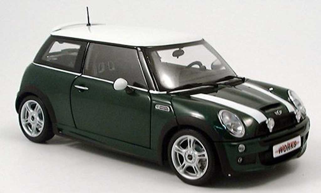 Diecast model cars Mini Cooper JCW 1/18 Kyosho JCW (R56) black/red