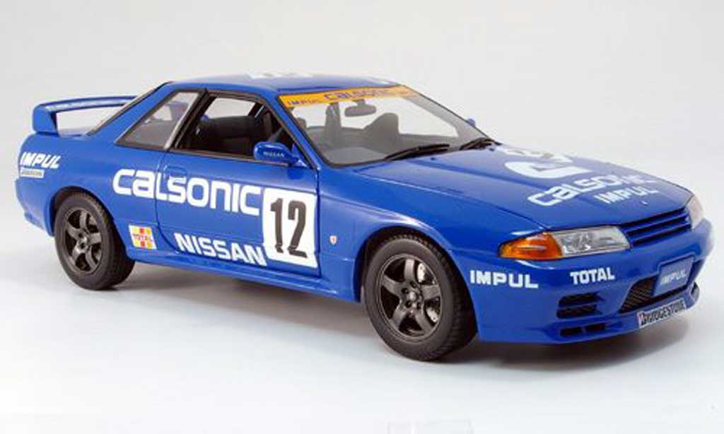 Kyosho 1/18 Nissan Skyline GT-R R32 Calsonic Street version No
