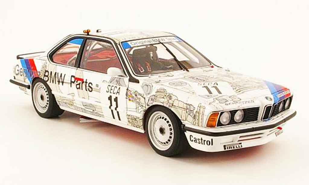 1/18 BMW635csi オートアート 1/18 AUTOart BMW M 635 CSi (E24) White