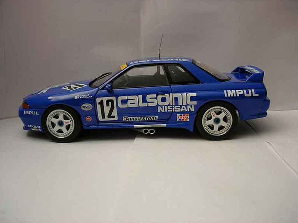 ミニカー EBBRO UNISIA JECS SKYLINE R32 JGTC 1994 Diecast model