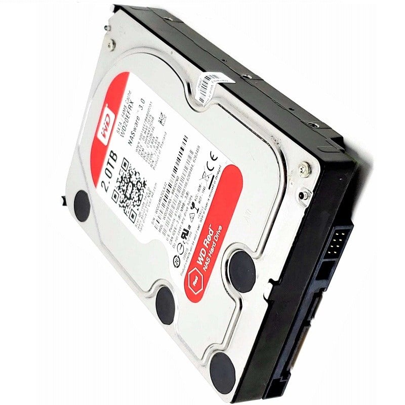 WESTERN DIGITAL Red WD20EFRX 2個セット 2TB x2 4TB 3.5インチ SATA