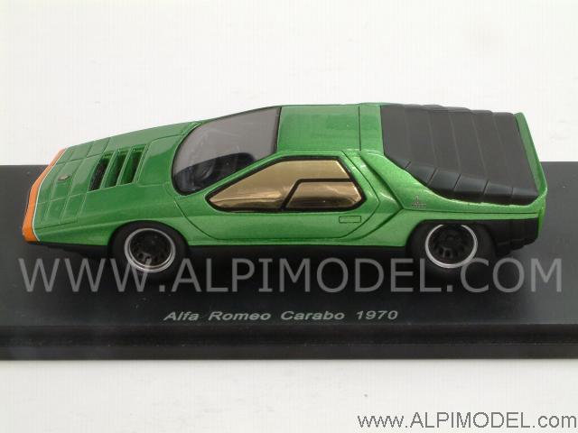 spark-model Alfa Romeo Carabo 1970 (Green Metallic) (1/43 scale model)