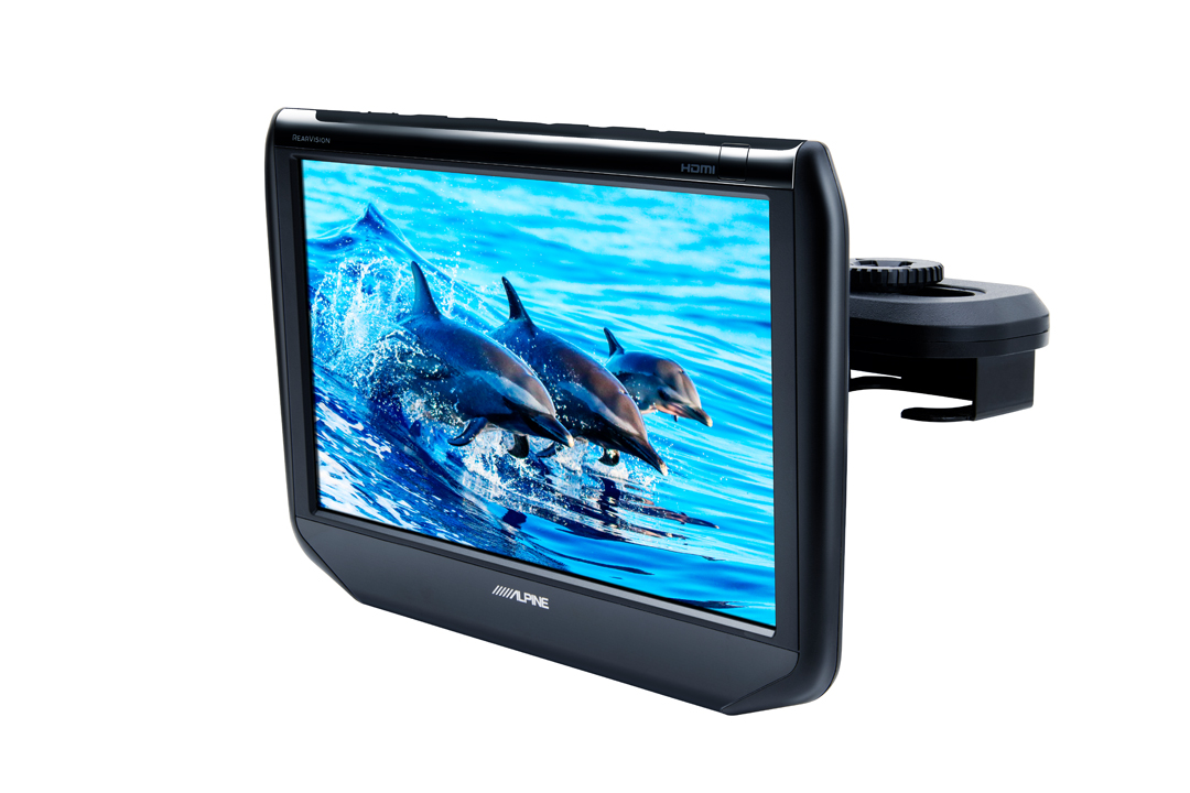 9型WSVGAヘッドレスト取付け型リアビジョンSSA9S | カー用品