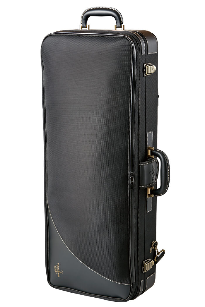 アルト・サックスとソプラノ・サックスを収納できるヤナギサワ ダブル