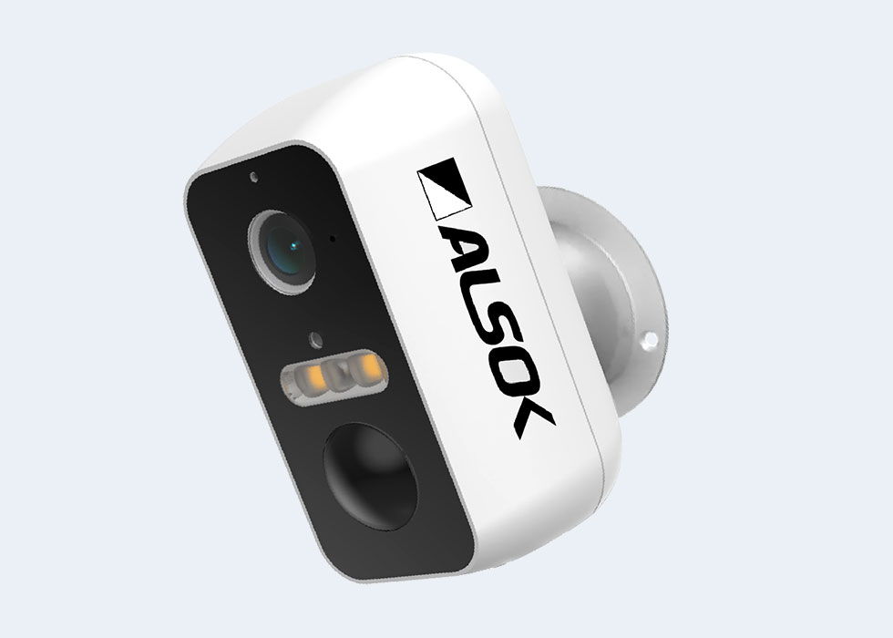 屋外用防犯カメラ（工事不要・ワイヤレス）｜HOME ALSOK Connect Eye