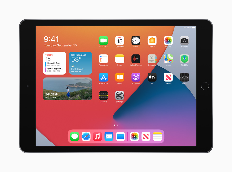 Apple、パフォーマンスが大幅に向上した第8世代のiPadを発表 - Apple