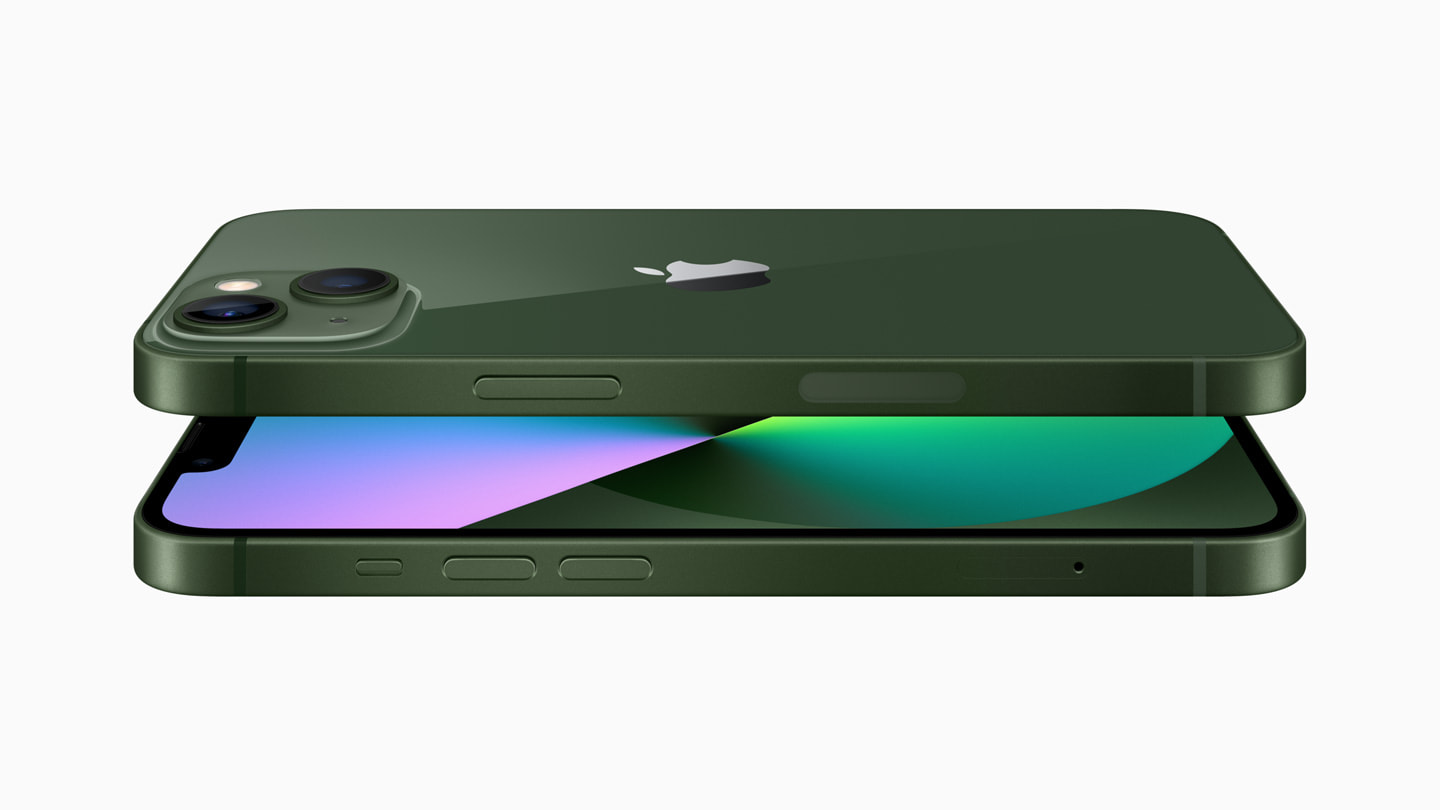 Apple introduces gorgeous new green finishes for the iPhone 13
