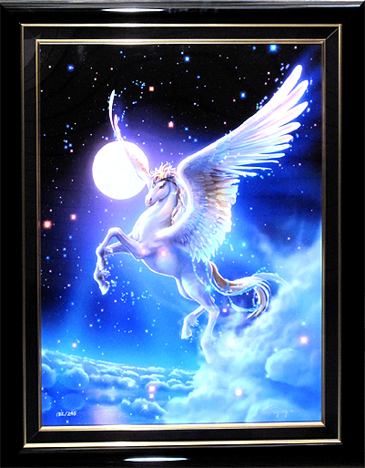 KAGAYA カガヤ ジークレー フェニックス～永遠の翼～ 絵画 KAGAYA