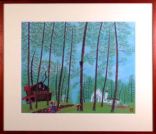 原田泰治「ふるさとの四季 春」卸売価格で販売