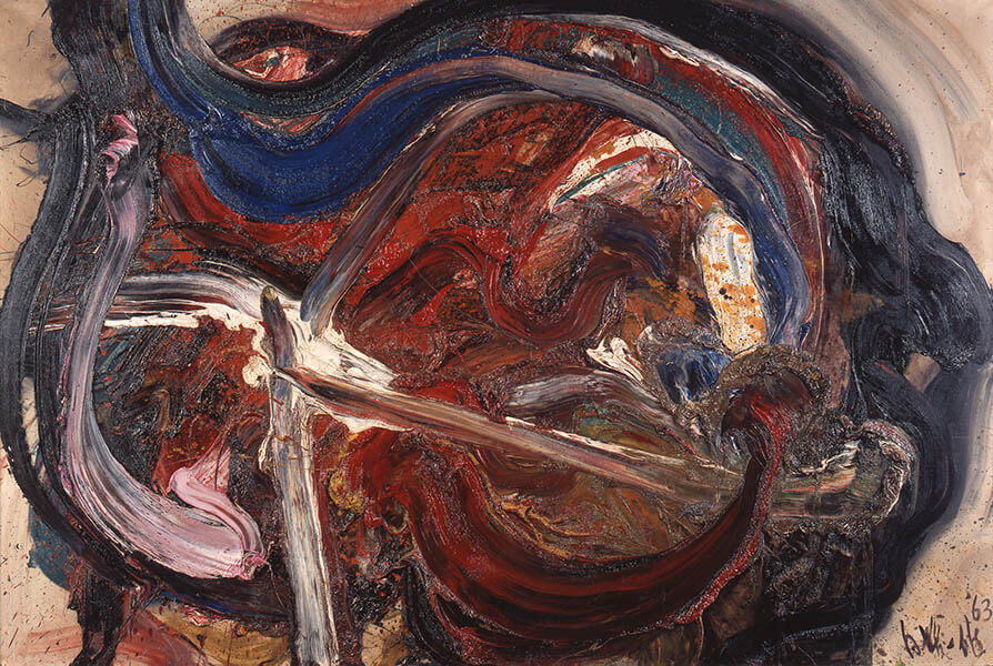 白髪一雄 －行為にこそ総てをかけて－ | 宮崎県立美術館 | 美術館