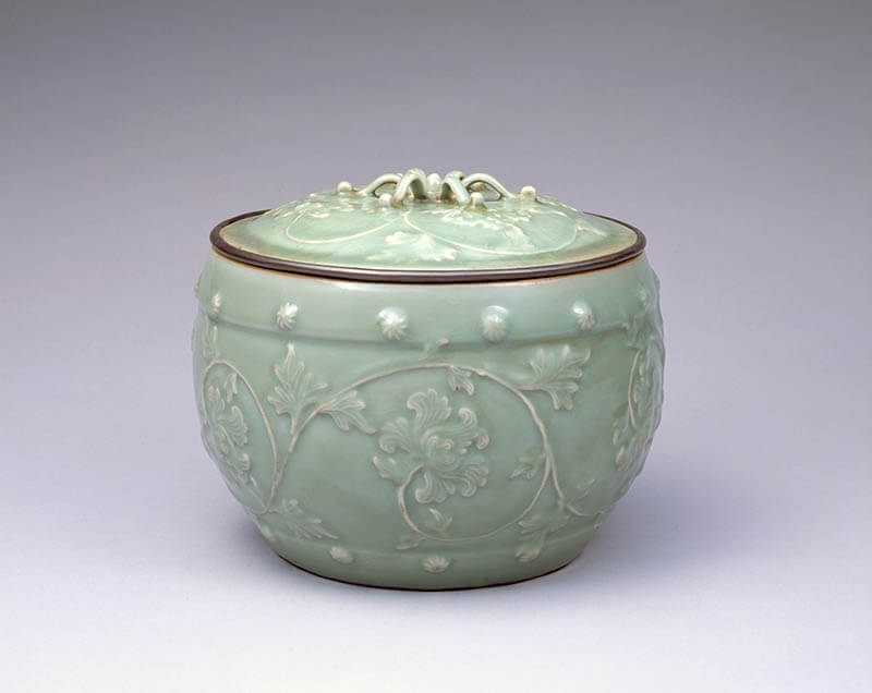 蓋物陶磁器 古代中国外征図 28cm 蓋物陶磁器 古代中国外征図 28cm 2024