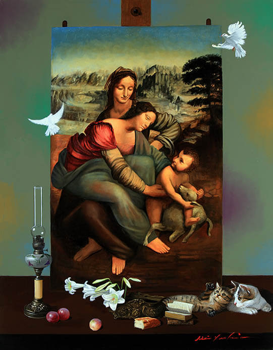 八代亜紀さんの絵画［真作］