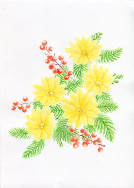 茶道具 赫土地色絵福寿草画 【公式通販】