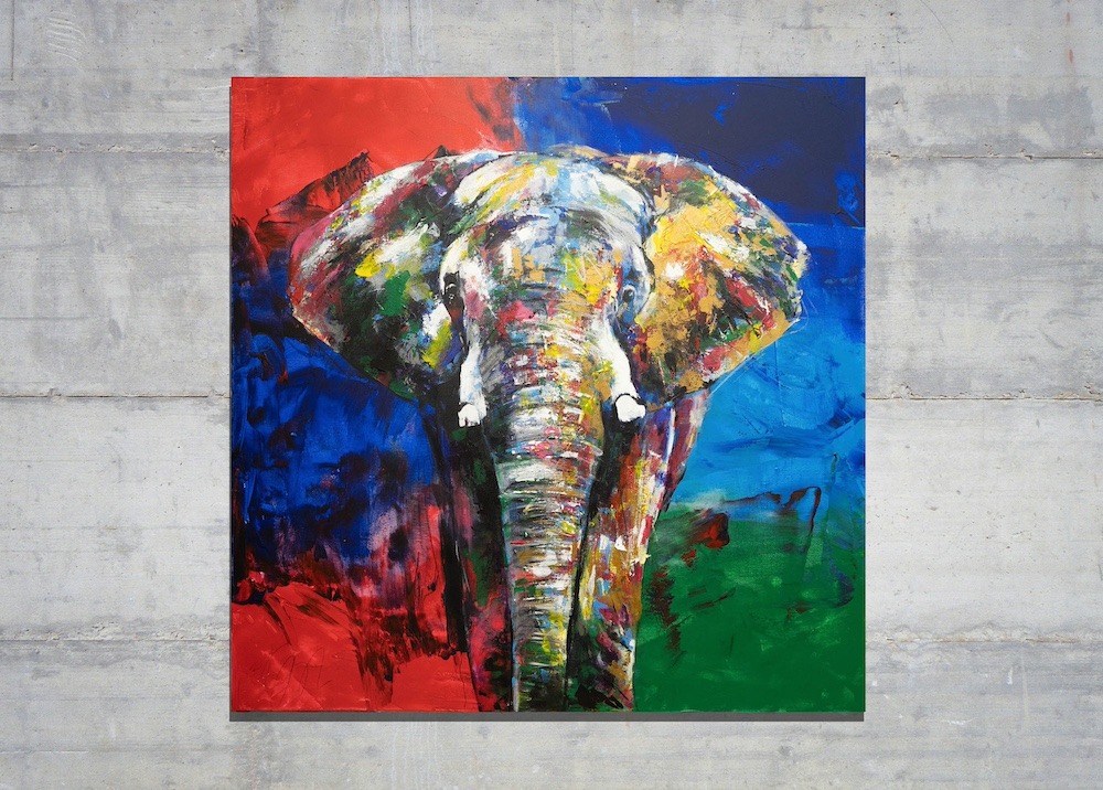 田渕眞兒 油絵 抽象画 抽象画シリーズ No.20- 田渕眞兒 油絵 抽象画