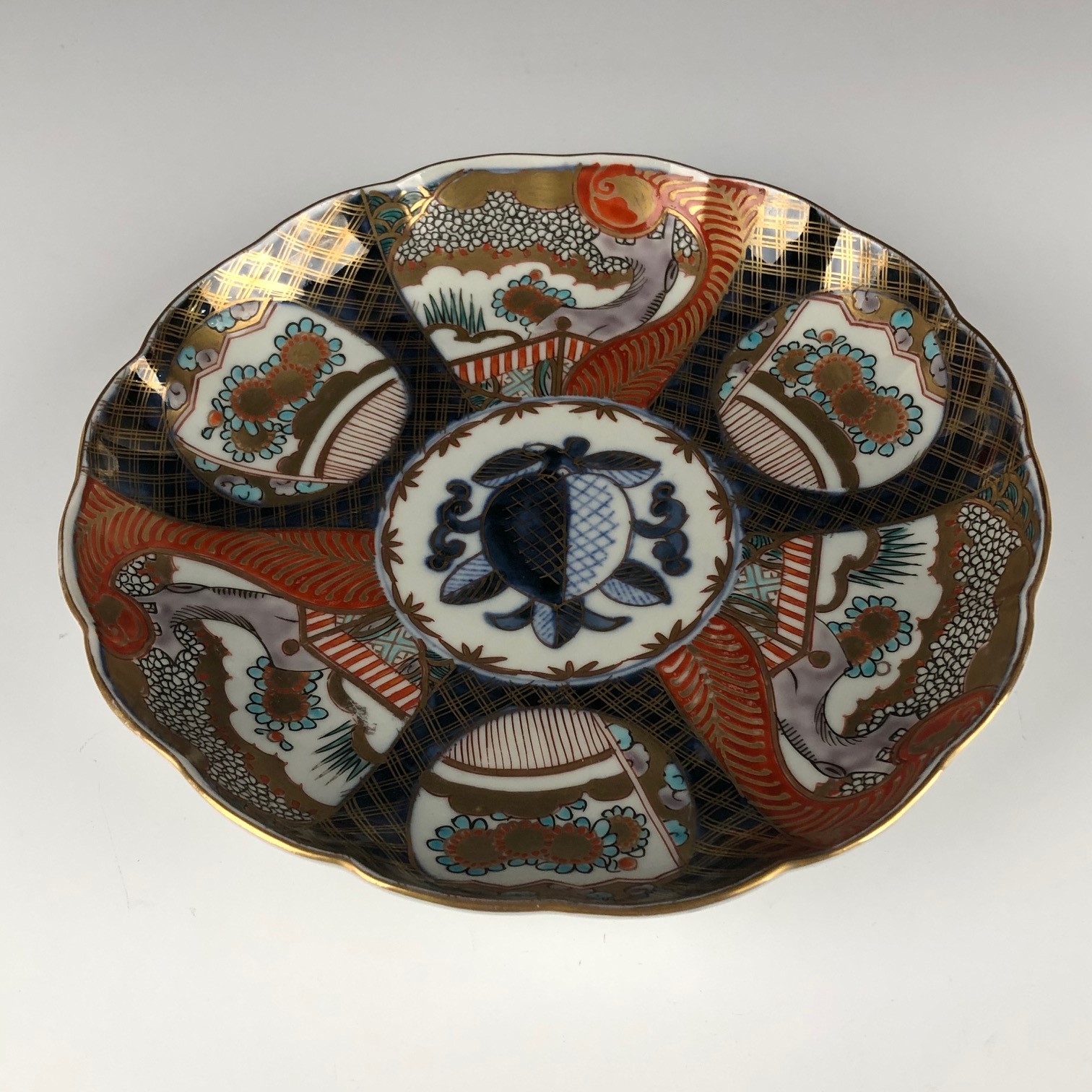 me504⑱『妖怪 がしゃどくろ 皿』 /骨董品 古美術 古玩 アンティーク