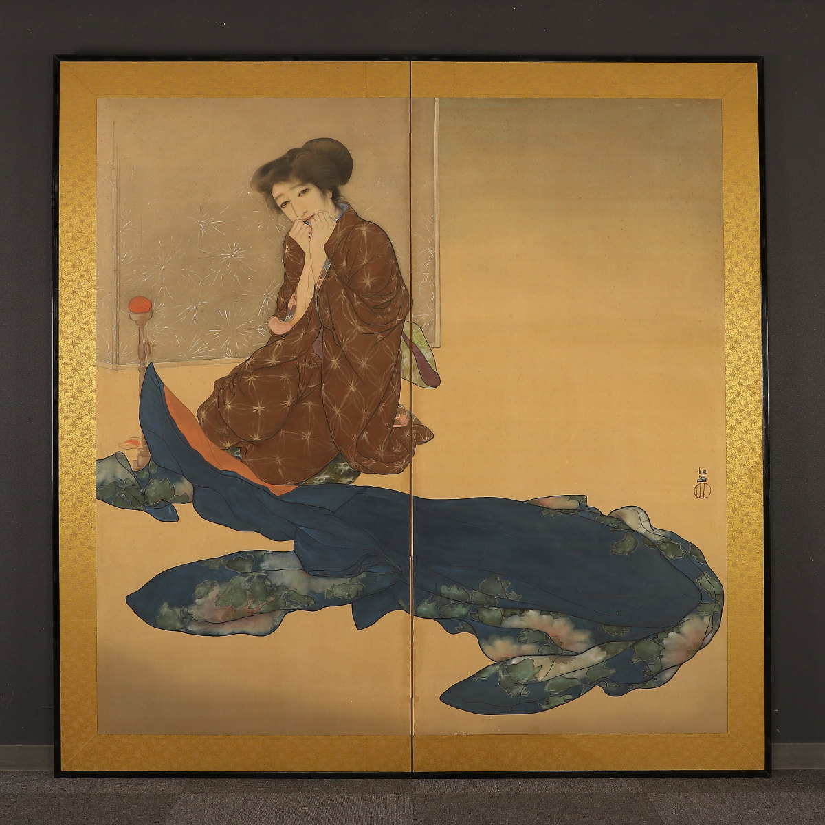 レア 掛け軸 絵 美人画 日本 美術 骨董 【公式通販】