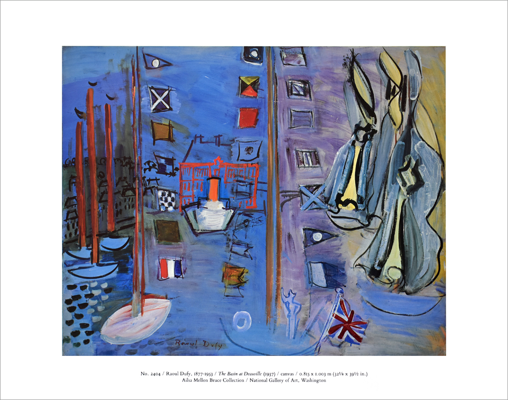 花瓶 リトグラフ Raoul DUFY 大型作品 ラウル デュフィ b/ラウル