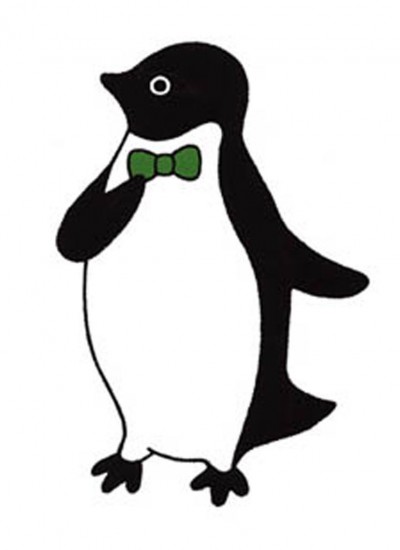 さかざきちはる ペンギン版画 フルーツ さかざきちはる ペンギン版画