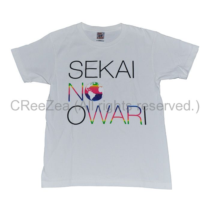 SEKAI NO OWARI DJLOVE 直筆サイン入りTシャツ SEKAI NO OWARI DJLOVE