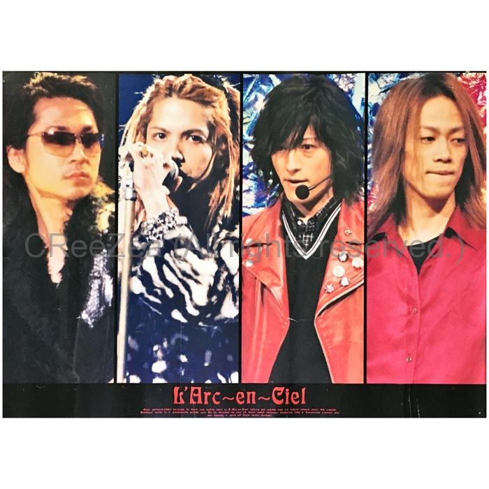 yktivivid colors 告知ポスター ラルク L'Arc yktivivid colors 告知