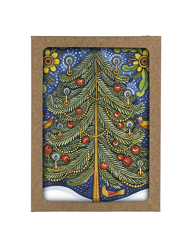 H022 Holiday Greeting Cards | Julie Paschkis Christmas Sets
