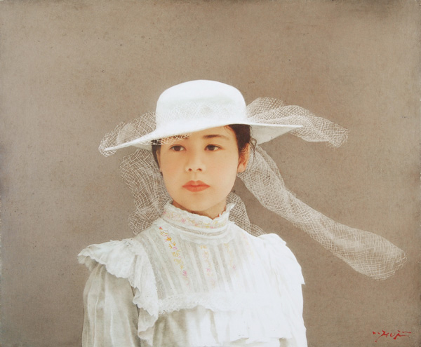 藤井勉 「風薫る」 油彩8号｜【Arts Ship】のむら画廊