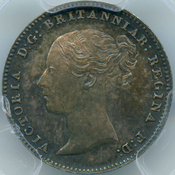 は*ぱ様 1871年英国 ヤングビクトリア女王 4ペンス銀貨 は*ぱ様 1871年