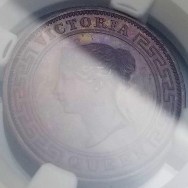 セイロン ヴィクトリア 1890年 1セント 銅貨 NGC PF63BN | ARK NUMISMATICS
