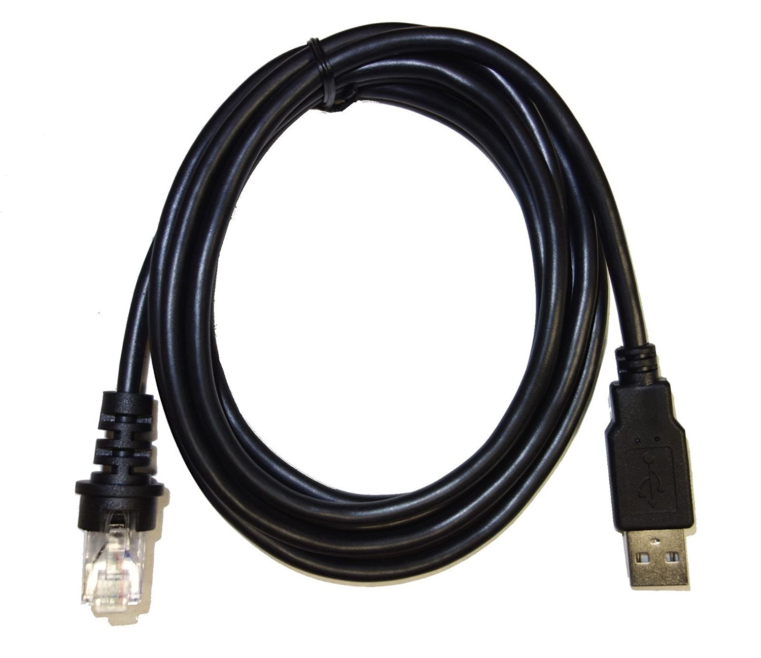 6FT USB Cable for Honeywell Metrologic BarCode Scanners (Black