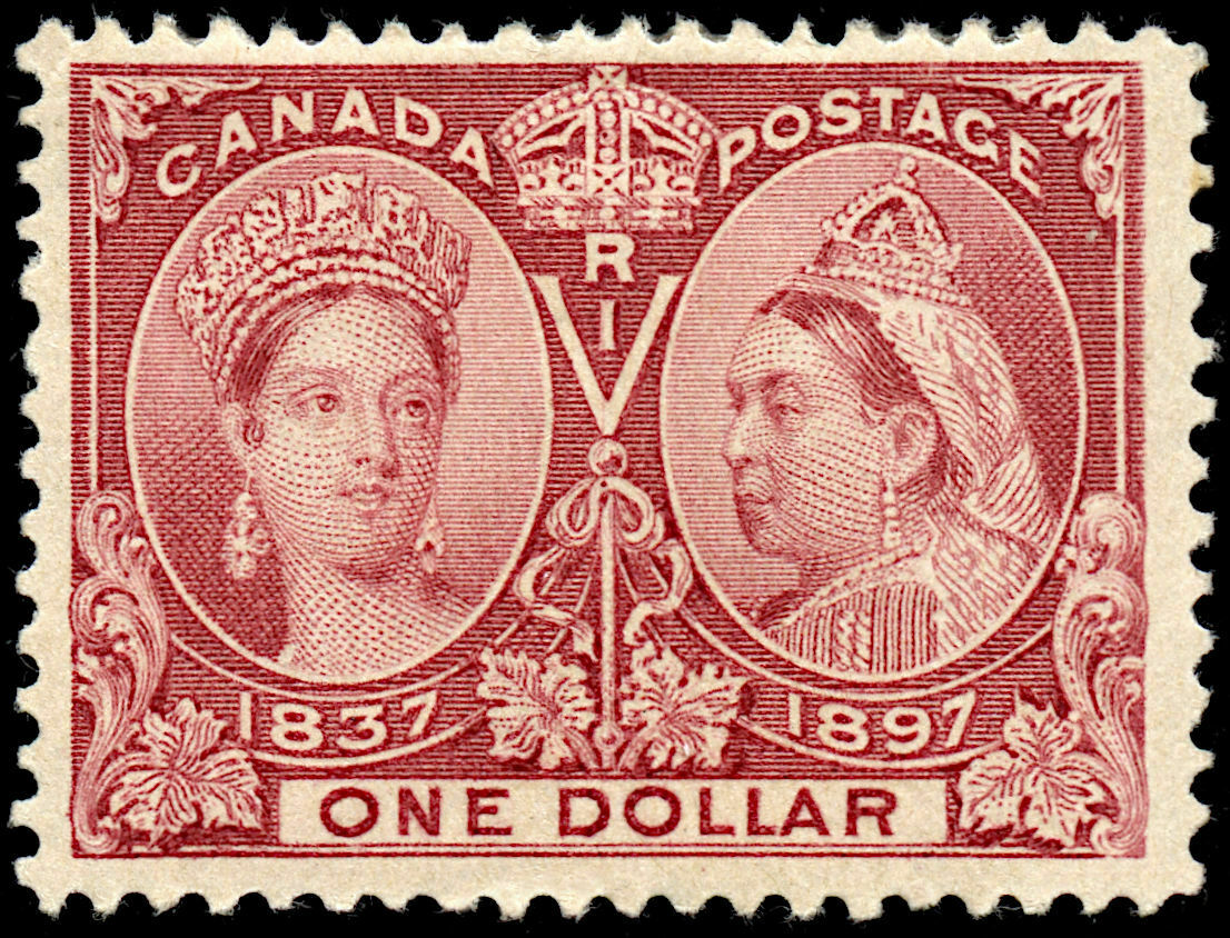 カナダ 1897 Diamond Jubilee 1$ 未使用1種 カナダ 1897 Diamond