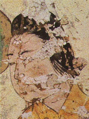飛鳥高松塚壁画 女子像 壁掛 大型パネル 飛鳥高松塚壁画 女子像 壁掛