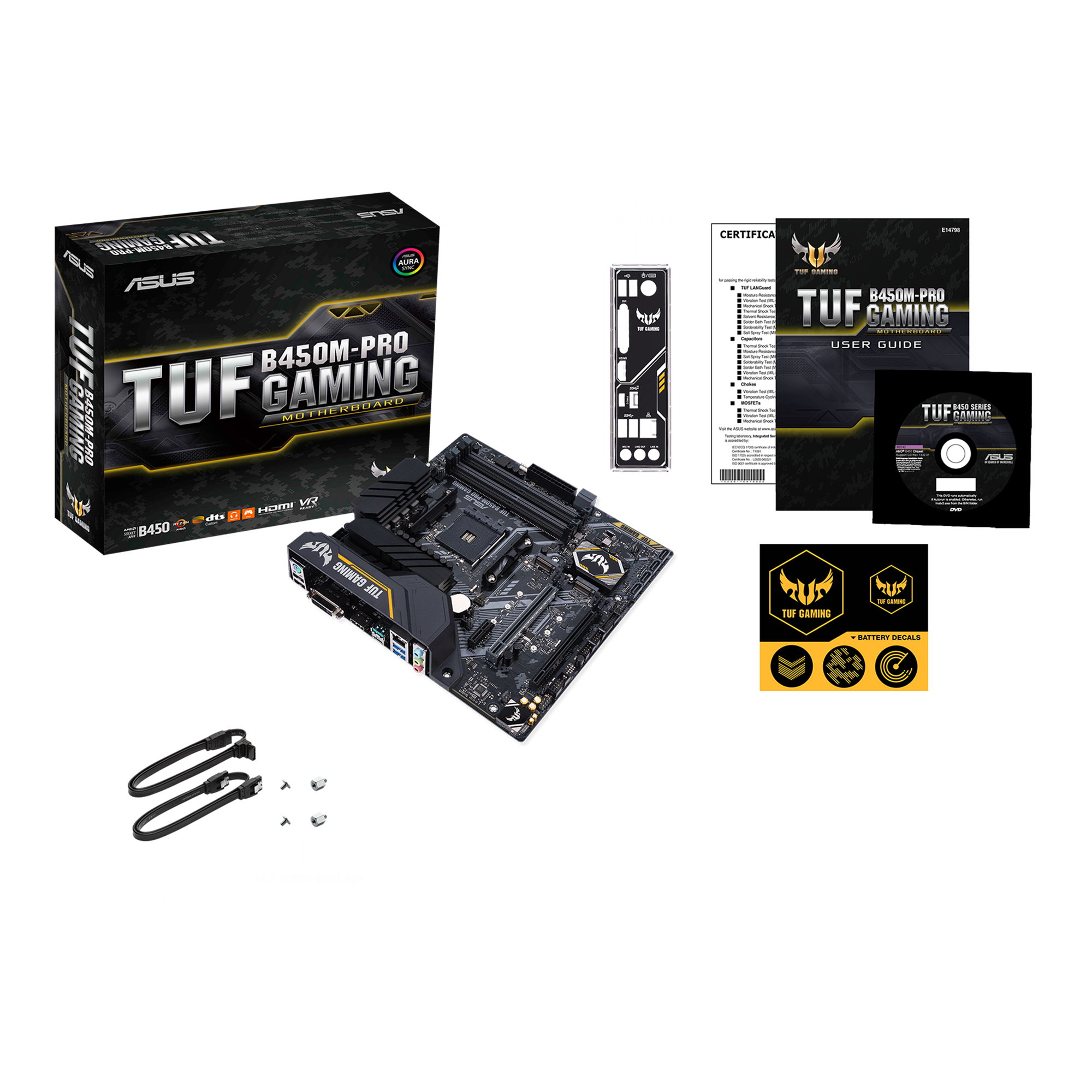 TUF B450M-PRO GAMING｜マザーボード｜ASUS 日本