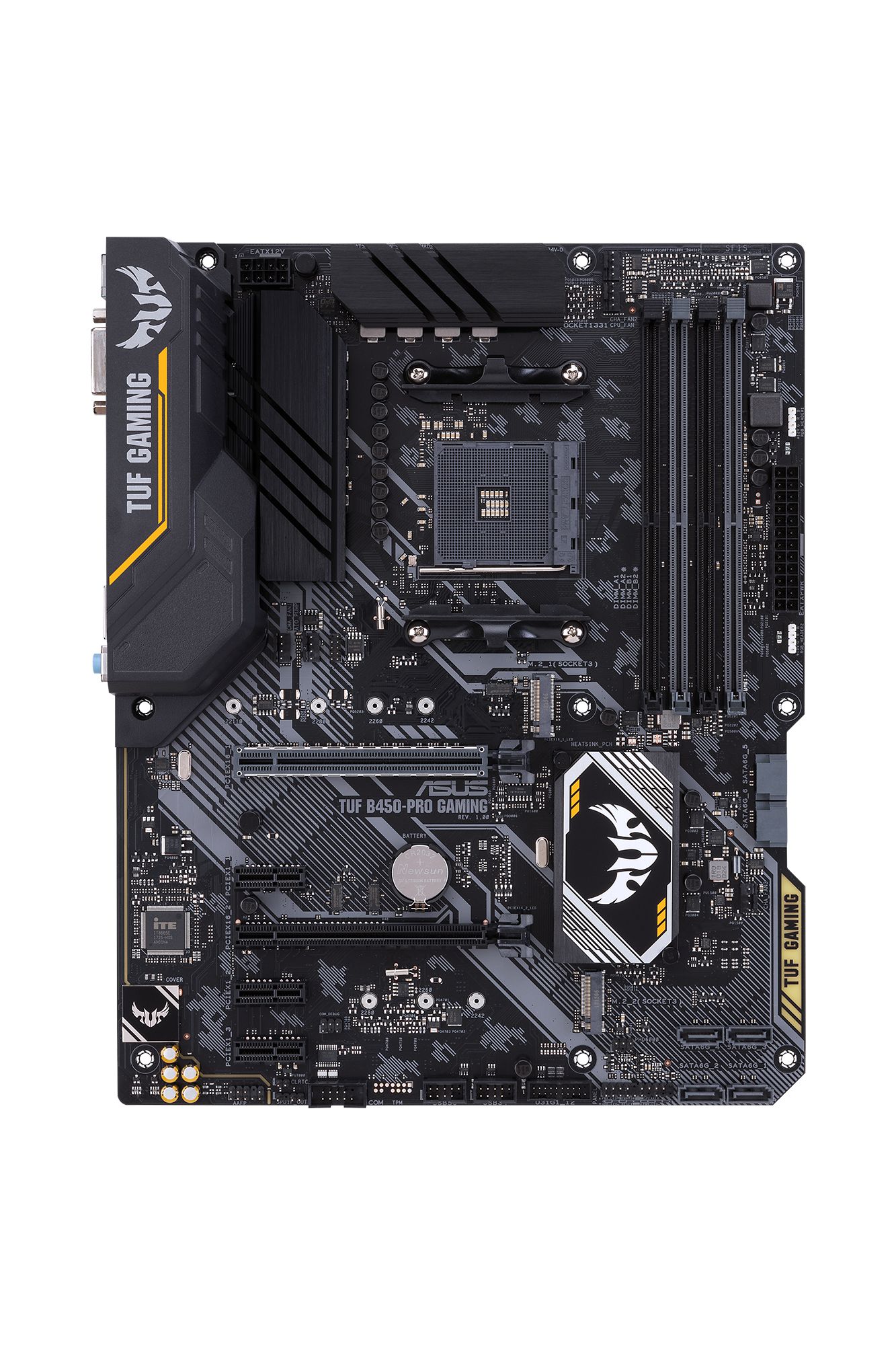 Ryzen対応で耐久性に優れたATXサイズのゲーミングマザーボード「TUF