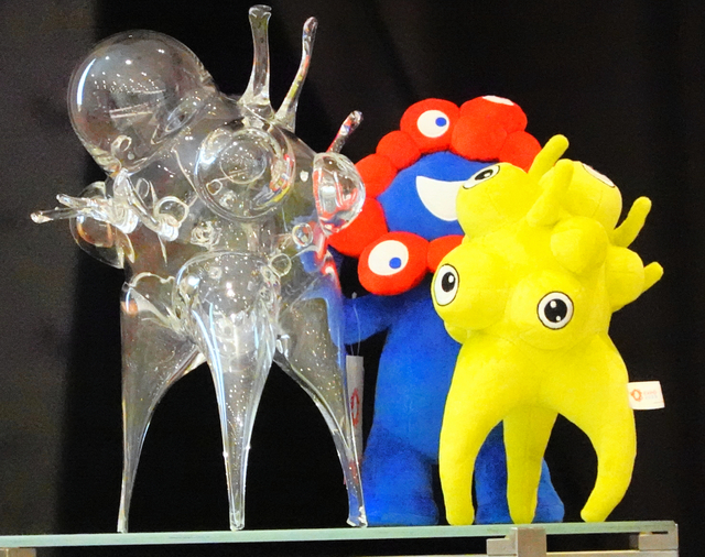 ボヘミアン ガラス レネ オブジェ チェコ 万博 チェコ ガラス レネ