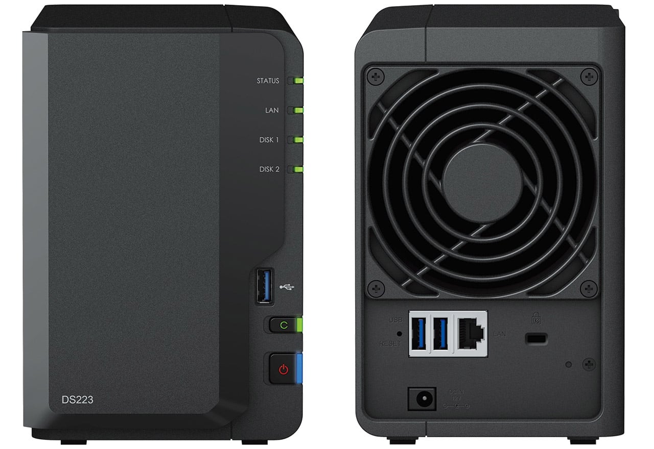 DiskStation DS223 | Synology 2ベイオールインワンNASキット | 株式