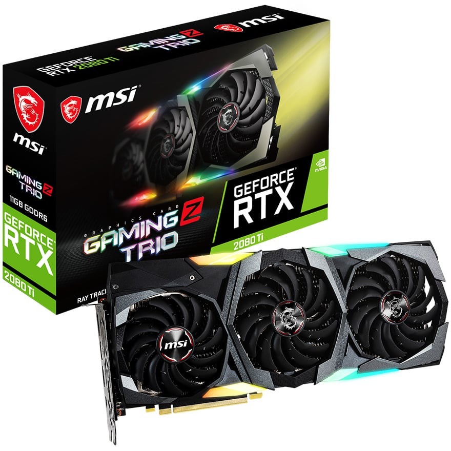 GeForce RTX 2080 Ti GAMING Z TRIO | MSI グラフィックボード GeForce